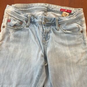 Signature by Levi Strauss Women's Denim Jeans - Light Blue
